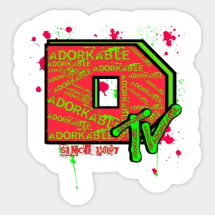 DTV Since 87 Birthday Sticker